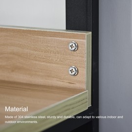 sourcing map Pack of 25 Phillips Screws Hexagonal Washers Tapping Screws M5 x 20 mm 304 Stainless Steel