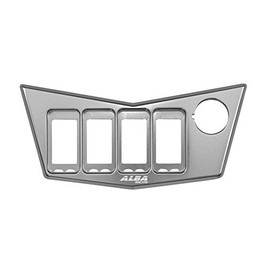 Polaris RZR 570 Switch Panel 4 hole silver (all years)