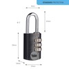 Yale YE3CB/28/126/1/CO 28 mm Aluminium Combination Padlock-red, 28mm