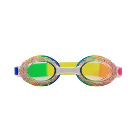 RARITYUS Bling Rhinestone Swimming Goggles for Kids Boys Girls No Leakage Anti-Fog UV Protection Swim Goggles Glasses