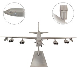 Mahfisj B-52 Bomber Model 1/200 Scale B-52 Military Aircraft Metal Diecast Model Kit Ideal Gift and Collection