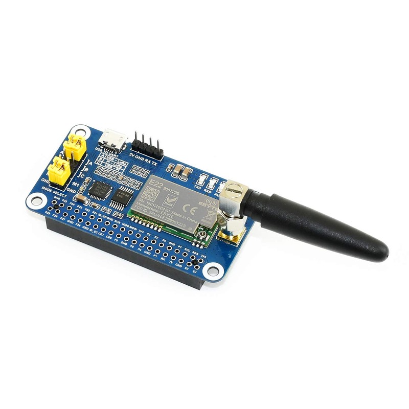 Waveshare SX1262 LoRa HAT for Raspberry Pi Spread Spectrum Modulation