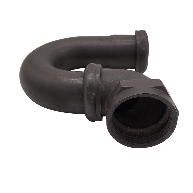 Westbrass D402LA-12 1-1/2" Brass LA Code P-Trap, Oil Rubbed Bronze