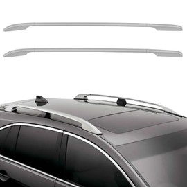 OCPTY Roof Rack Side Rails Fit for Nissan Rogue 2014 2015 2016 2017 2018 2019,for Nissan X-Trail 2014 2015 2016 2017 Cargo Bars for Cargo Carrier Bag Luggage Kayak Canoe Bike Snowboard Skiboard