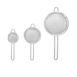 Farberware Professional Set of 3 Strainers, Incudes Small, Medium, and Large Sized Strainers