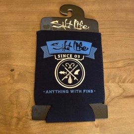 Salt Life Can Koozie Navy/White Anything With Find Design NEW