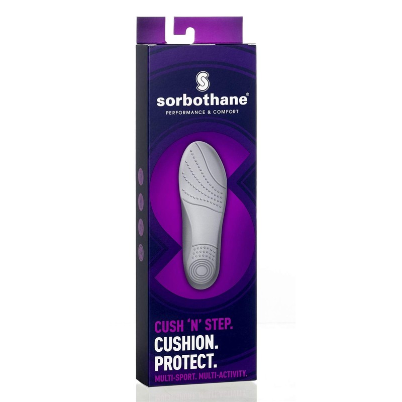Ability Superstore - "Sorbothane Cush-n-Step" Einlegesohlen, Größe 45 - 47