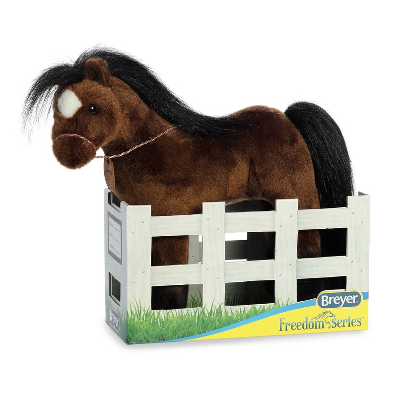 Aurora® Exquisite Breyer® Showstoppers Thoroughbred Stuffed Animal - Realistic Detailing