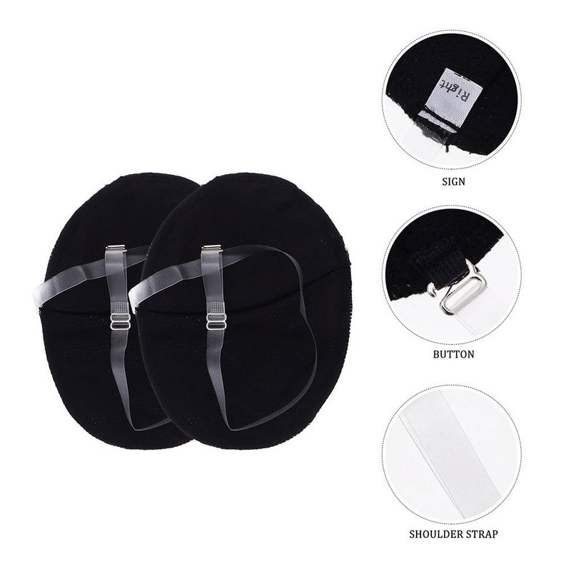 2 Pairs Underarm Sweat Pads Underarm Sweat Protector Bra Armpit