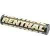 Renthal SX/240mm Team Edition Bar Pad - Black/White/Yellow - Dirt