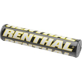 Renthal SX/240mm Team Edition Bar Pad - Black/White/Yellow - Dirt Bike Handlebar Grip - TPU