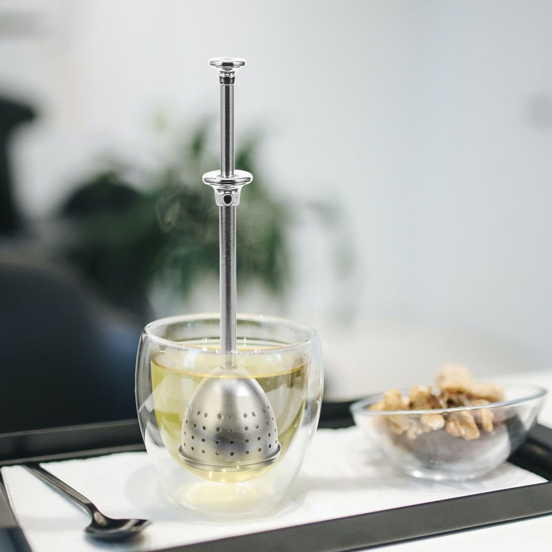 TOVINANNA Stainless Steel Tea Ball Reusable Tea Steeper Metal Tea