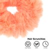SOLUSTRE 2pcs Plush Headband Fuzzy Hair Holder Hair Elastics Pom