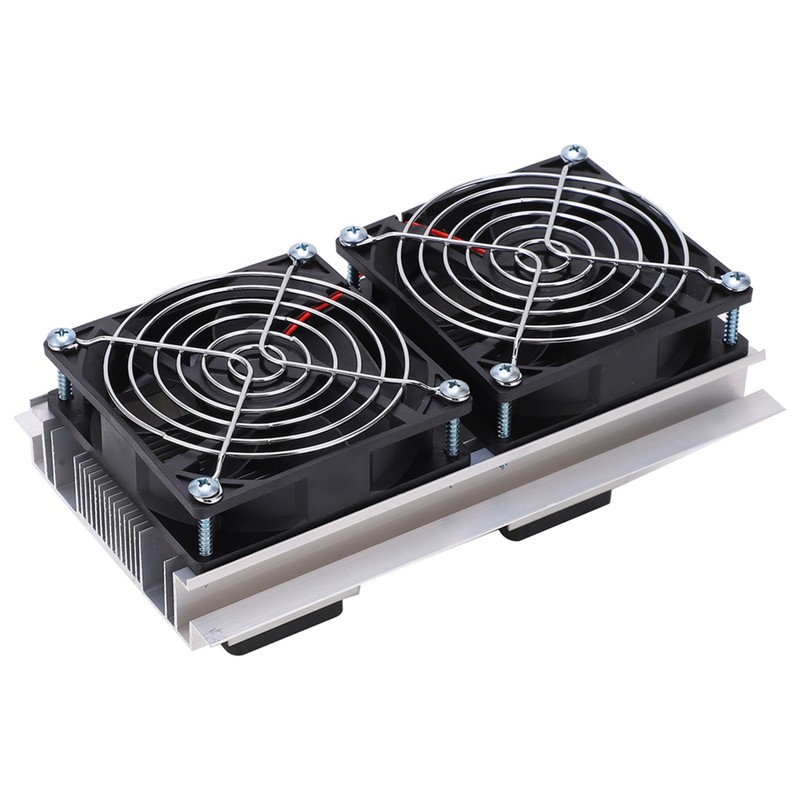 Thermoelectric Refrigeration Cooling System 2‑Core Semiconductor Cooler Air Conditioning DC12V