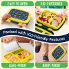 Bentgo Kids Brights Leak-Proof, 5-Compartment Bento-Style SPACE