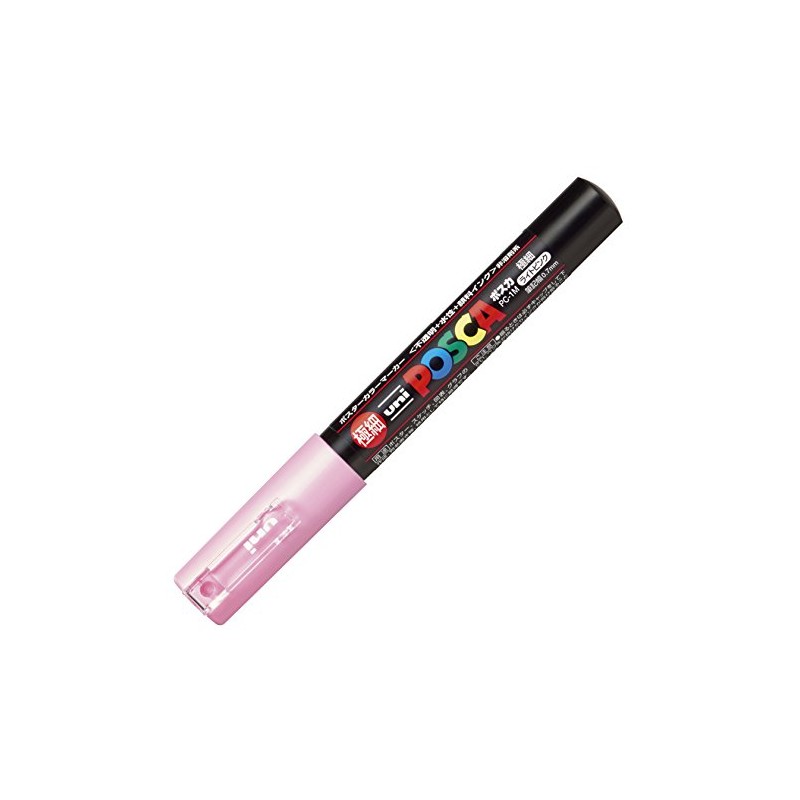 Mitsubishi Pencil, Posca, Natural Color, Extra Fine Point, Light Pink