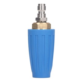 High Pressure Washer Nozzle 1/4in Quick Connector Pressure Washer 4000PSI Cleaning Rotating Nozzle 030 Hole