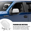 White Direct Replacement Side Mirror Covers Caps for 2015-2020 Ford