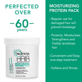 Nutress Hair One-Step Protein Treatment for Damaged Hair 16 oz.