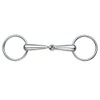 Shires Equestrian - Hollow Mouth Loose Ring Snaffle - S/steel