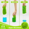 Reusable Microfiber Mop Pads 4 Pack Compatible with SwifferSweeper XL