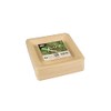 PAPSTAR 86292 Disposable Plates Sugar Cane Plates Square Natural Pure