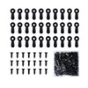 100 Pieces Metal Picture Frames Turn Button Fasteners with 100