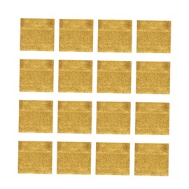 GLEAVI 300PCS Gold Tinfoil Wraps Food Grade Aluminium Foil Wrapping Paper for Tea Party Favors Peel Grain Style for Supermarkets Events