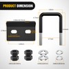 Nilight Trailer Hitch Tightener for 2 1/2 Inch Trailer Hitches