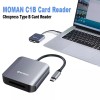 Moman CFexpress Card Reader, Moman C1B Type B Card Reader