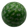 100 Sided Dice Polyhedral Dice 48mm Diameter Acrylic Black TRPG