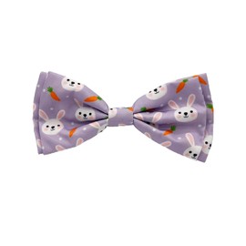Huxley & Kent Huxley & Kent Bow Tie for Pets | Funny Bunny (Large) | Easter Spring Bow Tie Collar Attachment | Fun Bow Ties for Dogs & Cats | Cute, Comfortable, and Durable | H&K Bow Tie