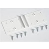 BSM Marketing Kitchen Cupboard Door Hinge Repair Kit Includes Plates