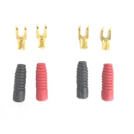 Monster Cable Gold Spades, Set of 2 Pair - New, Free Shipping