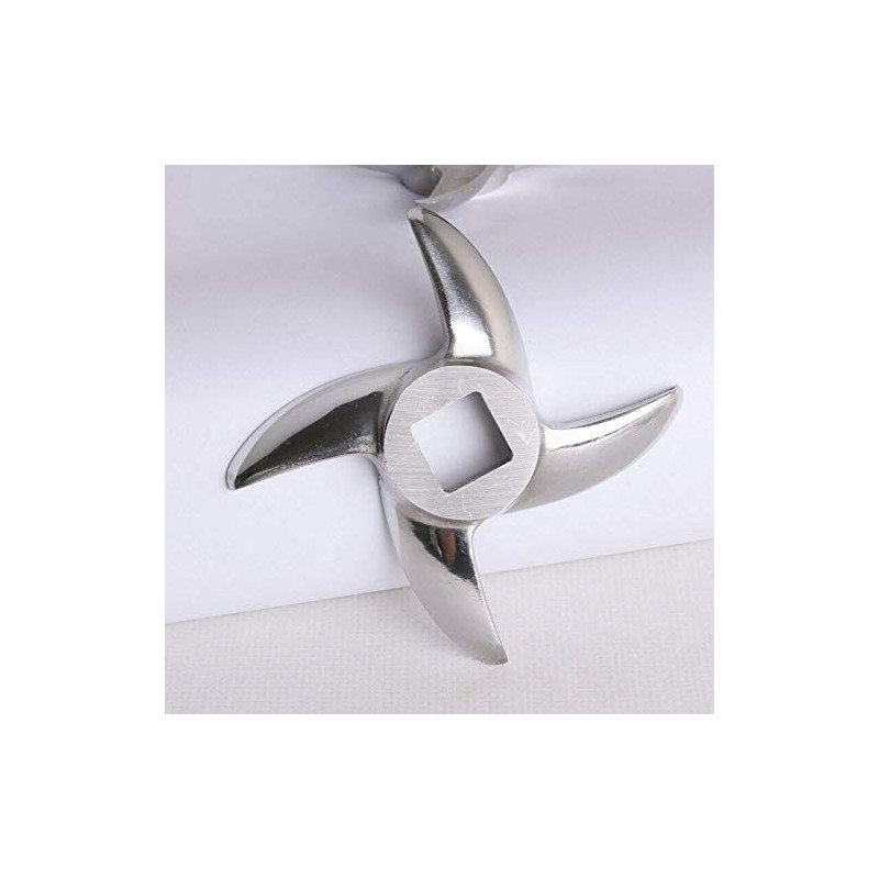 Smokehouse Chef 3-PACK Size #32 Stainless Steel meat grinder knife.