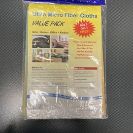 unknown Ultra Microfiber Cleaning Cloth 12x12 Lint Free Cleaning Rags for Housekeeping