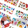 VEYLIN Stickers Reward Children, Reward, Various Types, Waterproof, 3D Kids,