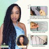 Deep Wave Bulk Braiding Hair for Boho Braids 20 Inch