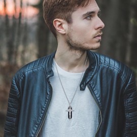 enjoylifecreative Cross Necklace for Men Girls Sterling Silver Cross Pendant Chain for Boys Faith Cross Necklace Religious Jewellery for Men Father Son Cross Gift for Him, Sterling Silver