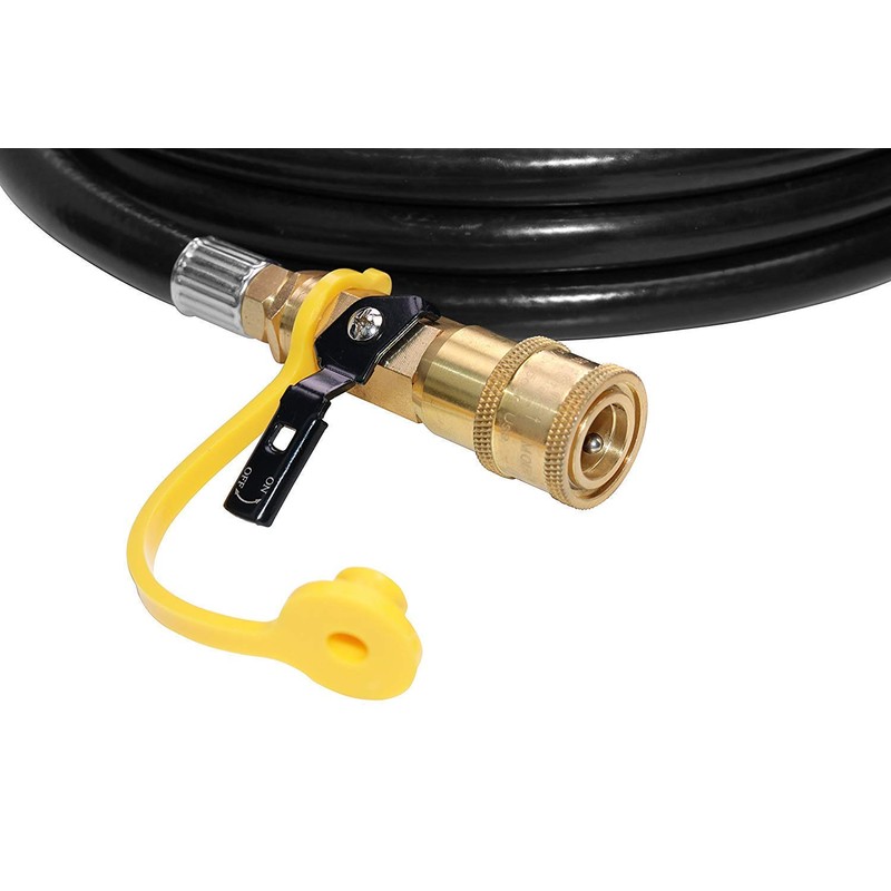 DOZYANT 12FT Propane Quick Hose Disconnect Conversion Kit for Weber
