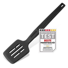 Fackelmann Statement Lift-Up Spatula - Slotted Turner with Ergonomic Handle - Suitable for Coated Pots and Pans - Approx. 29 x 7 x 4.5 cm