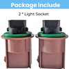 MCDHOJWGG 2Pcs Front Turn Signal Light Blinker Socket Compatible with