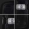 MAYELLO Smoked Black Halogen Tail Lights for 2014-2019 Chevy Silverado