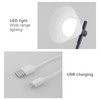 LED Table Light 3 Levels Dimming USB Charging Adjustable Gooseneck