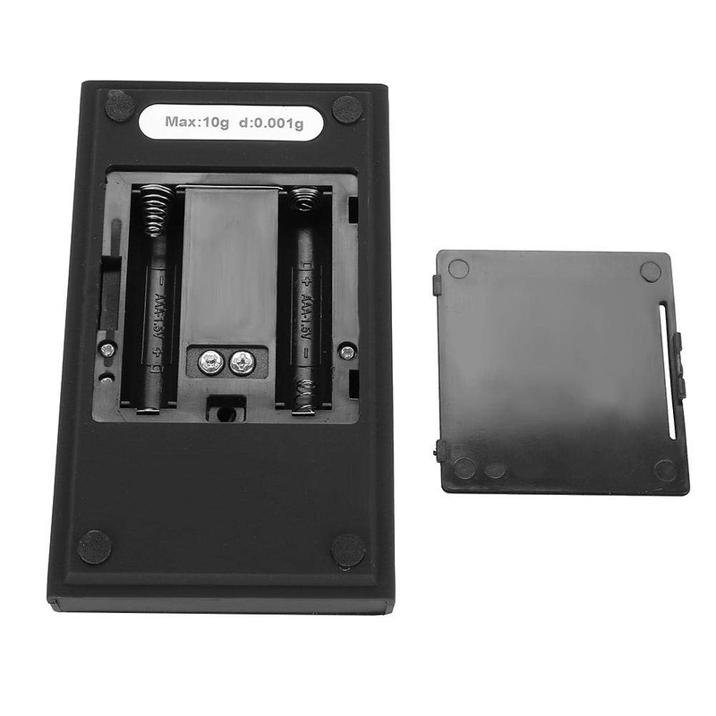 Báscula de joyería, mini portátil, de alta precisión, 0,001 g,