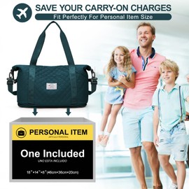 Pakembl Travel Duffle Bag,Shoulder Overnight Weekender Bag for Women,Sport Tole Gym Bag Women,Expandable Duffle Bags Hospital Bag C8