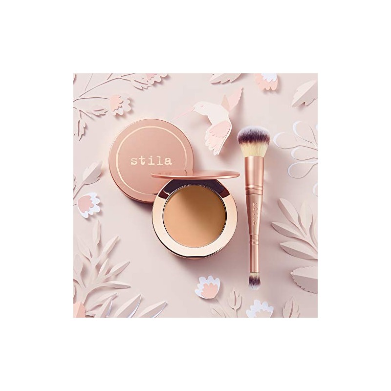 Stila Double-sided complexion brush.