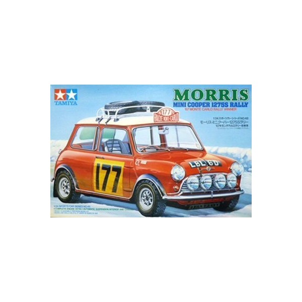 Tamiya 1/24 Morris Mini Cooper 1275S Rally '67 Monte Carlo