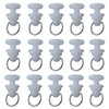 AXLIZER 50PCS Plastic Curtain Track Carrier Slide Roller Curtain Accessories
