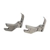2pcs Flat Bed Sewing Machine Zipper Foot Professional Rust Prevention